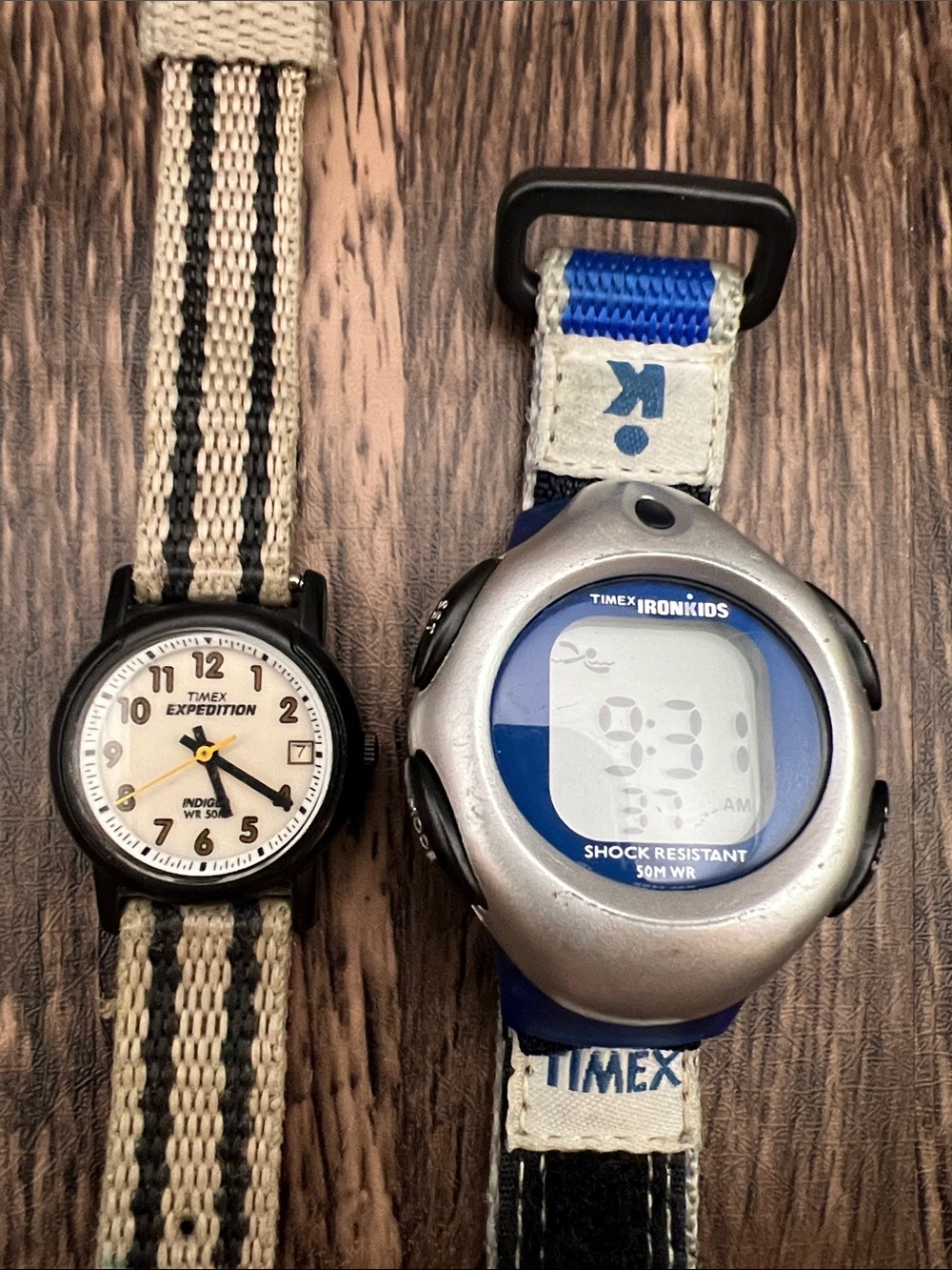 Timex IronKids Blue and Timex kids Watch with Fabric Strap